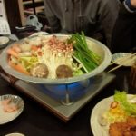後輩の開業祝い&新年会。